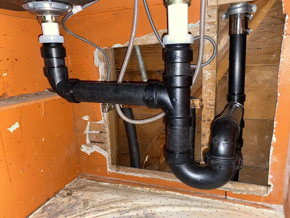 Professional Pipe Bursting equipment and tools on the job in Montague